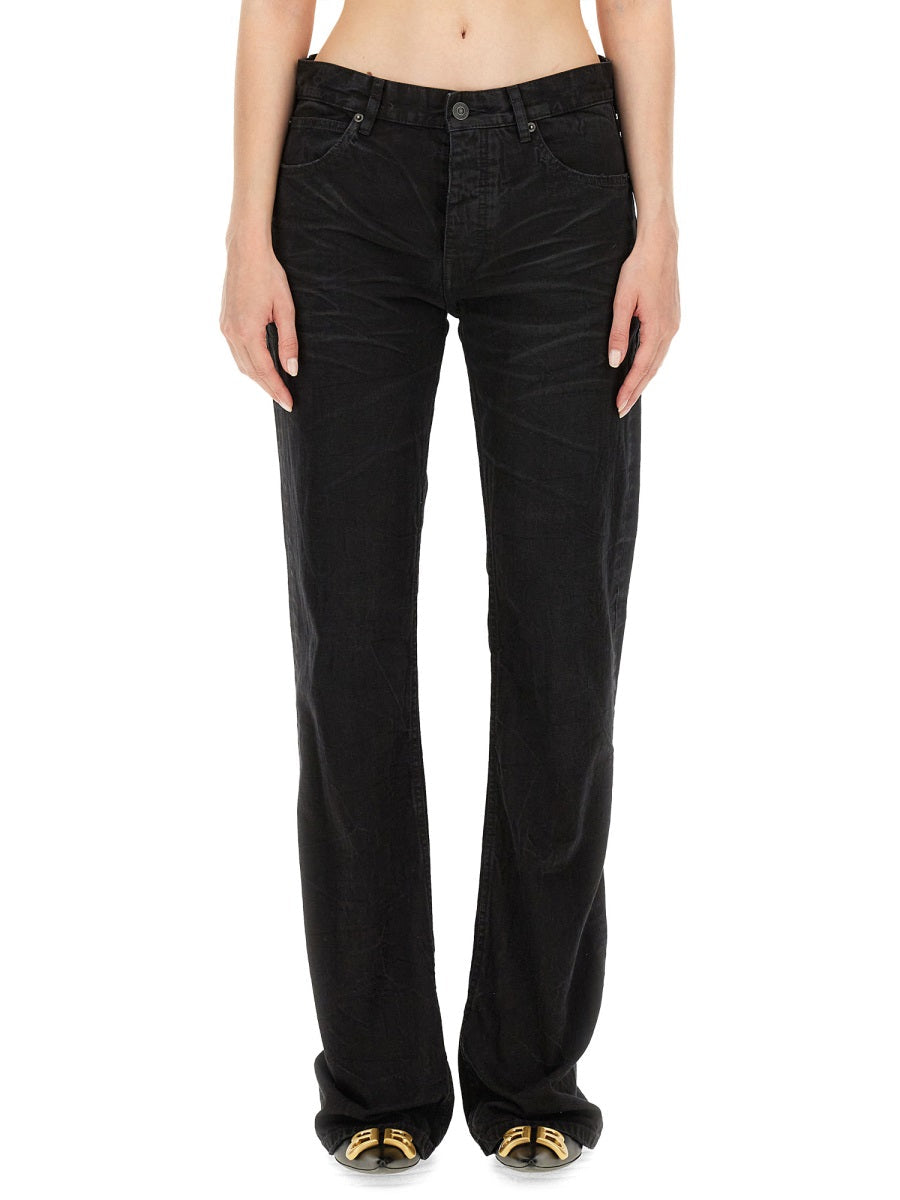 Balenciaga Women Straight Pants