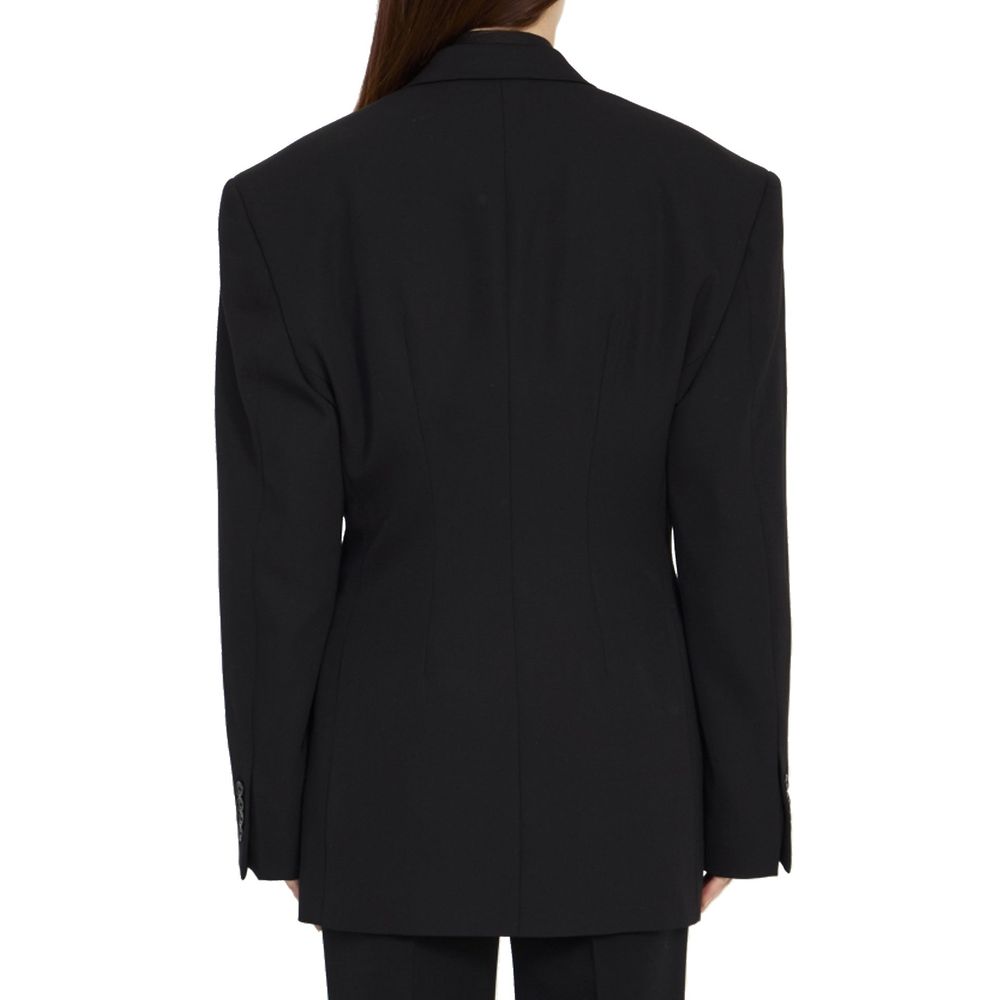 Balenciaga Black Wool women Coat