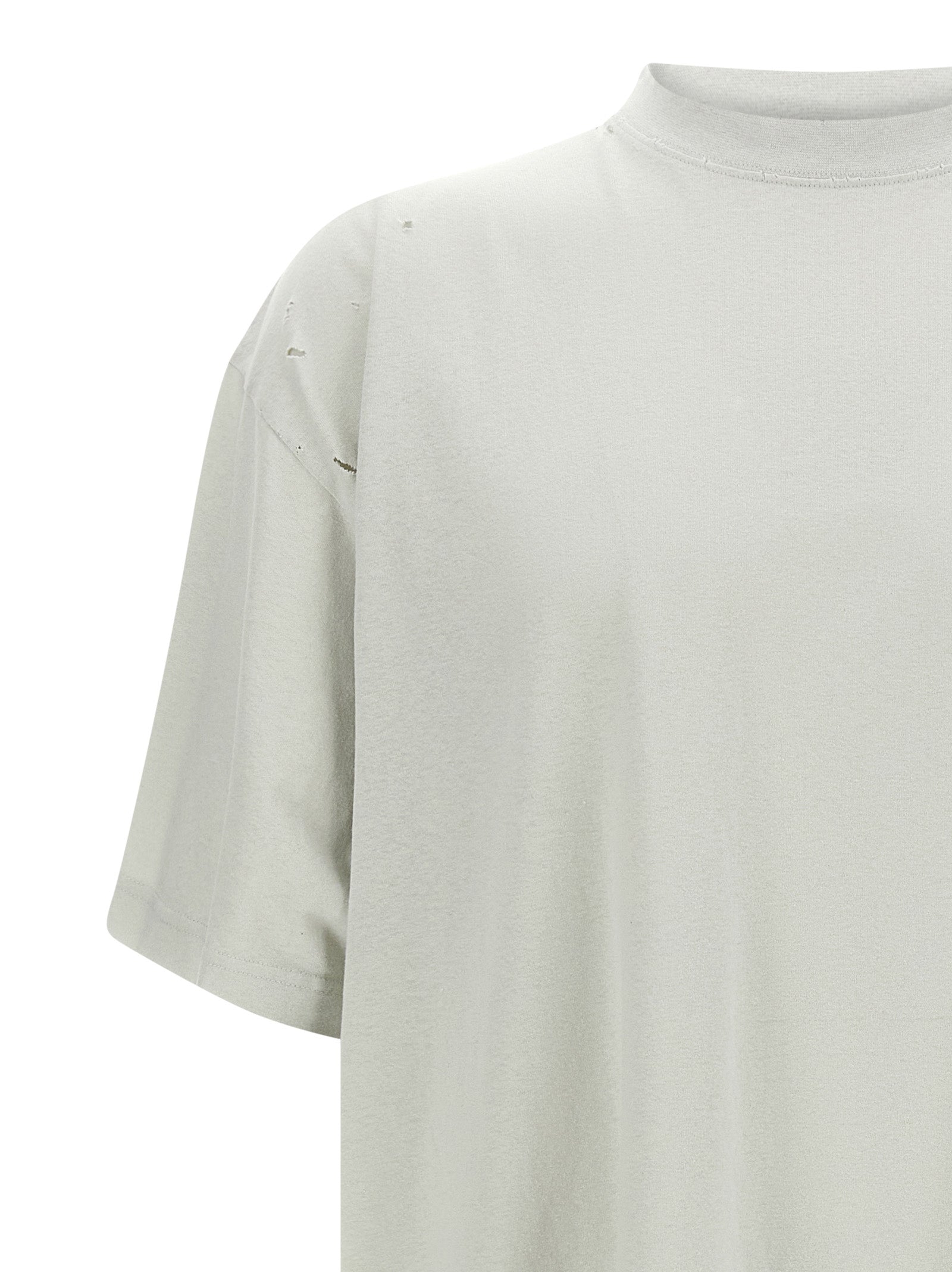 Balenciaga Beige Cotton Women's T-Shirt