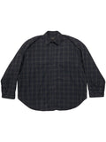 Balenciaga Balenciaga Checked pattern flannel shirt