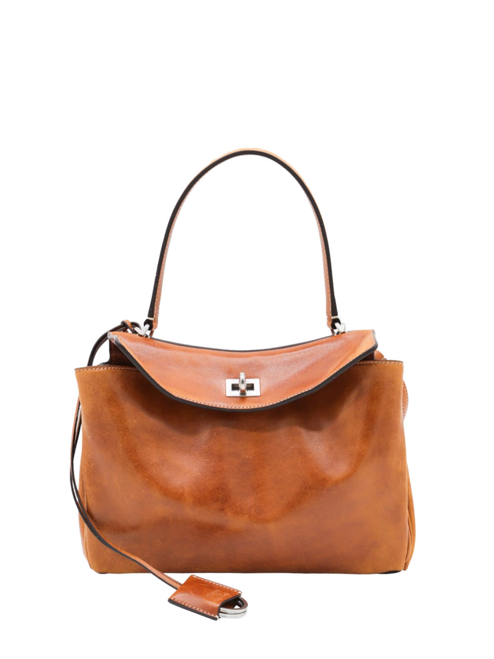 Balenciaga Women Rodeo Small Lambskin Handbag
