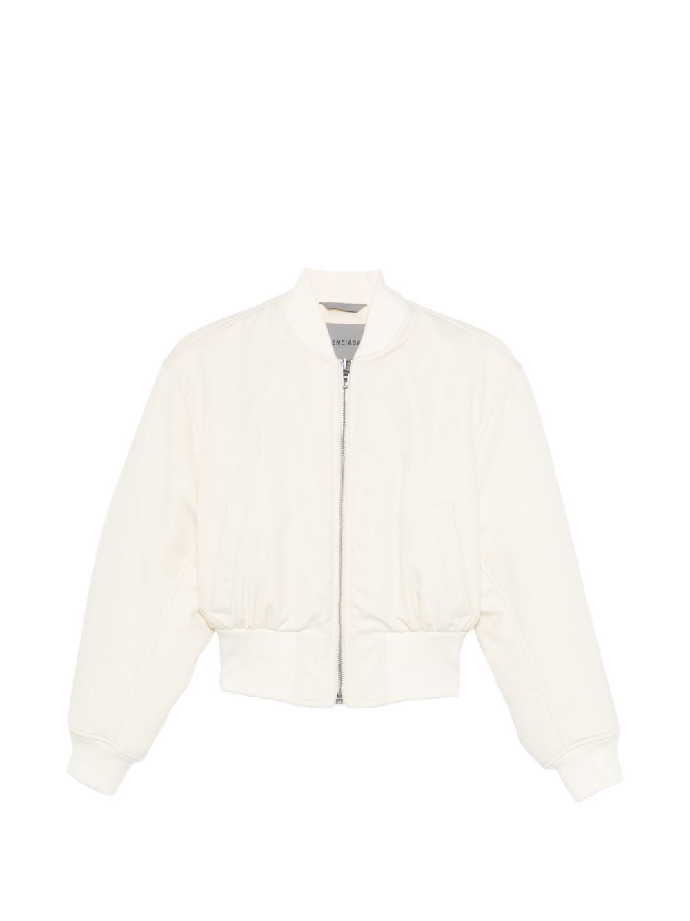 Balenciaga Women's Cropped Bomber Jacket