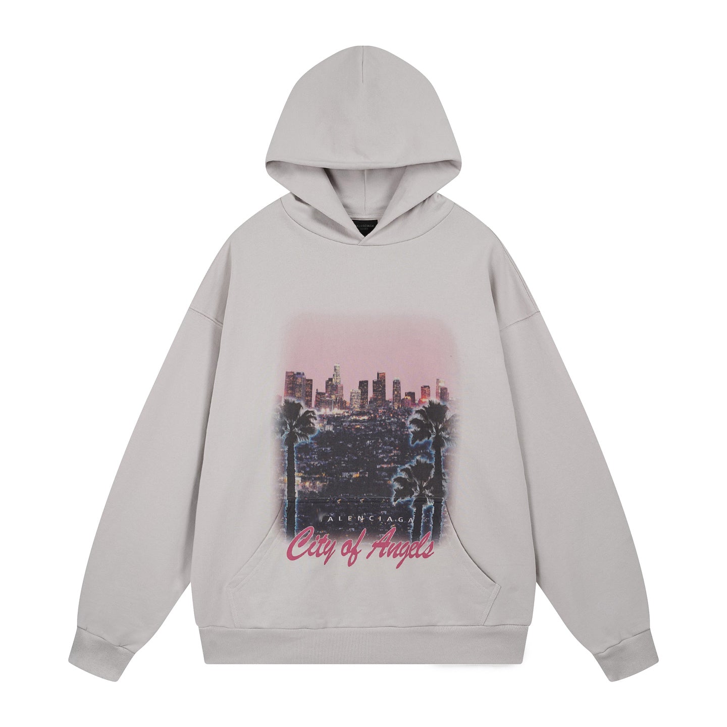 Balenciaga  Print Loose Fit Hoodie