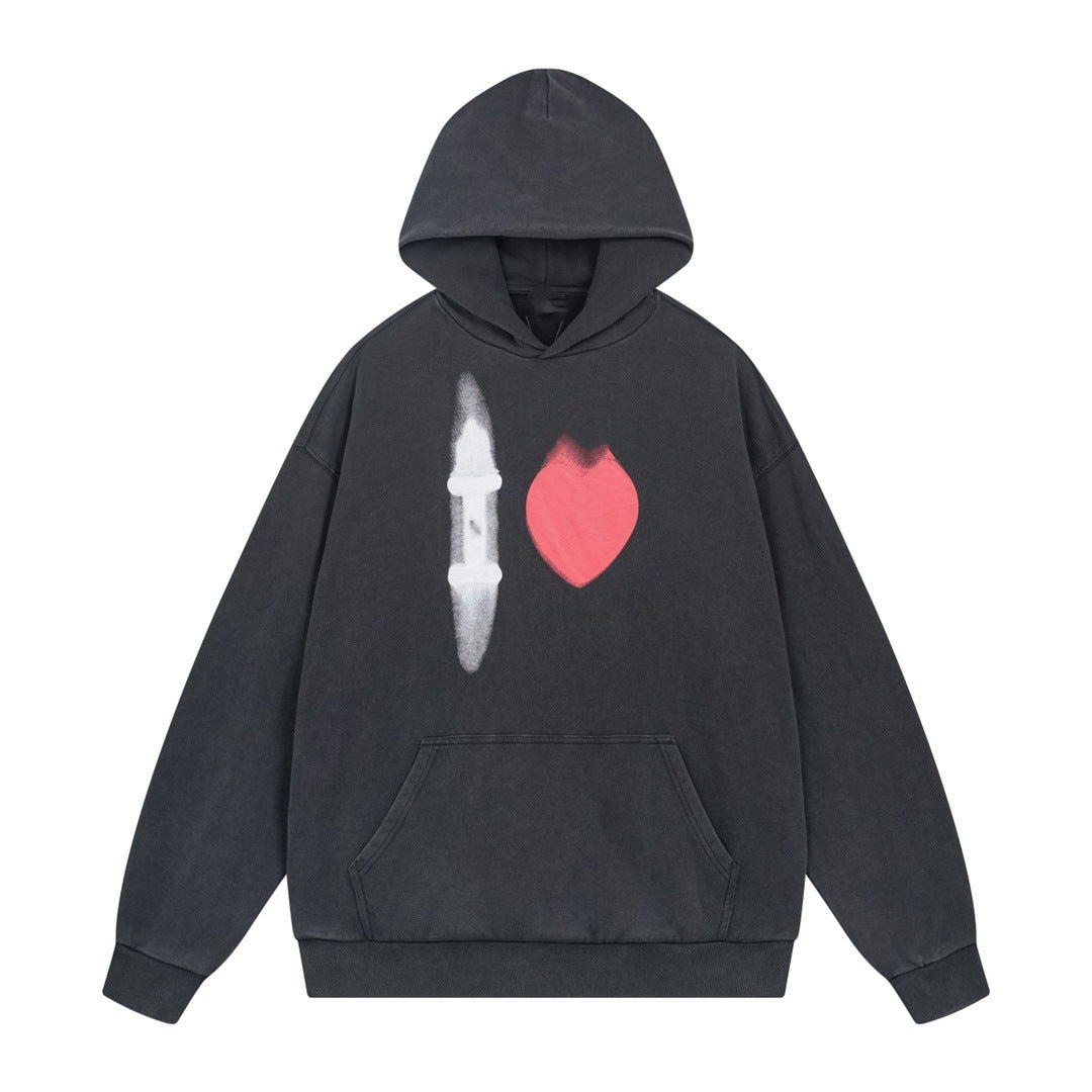 Balenciaga Couples Print Hoodie
