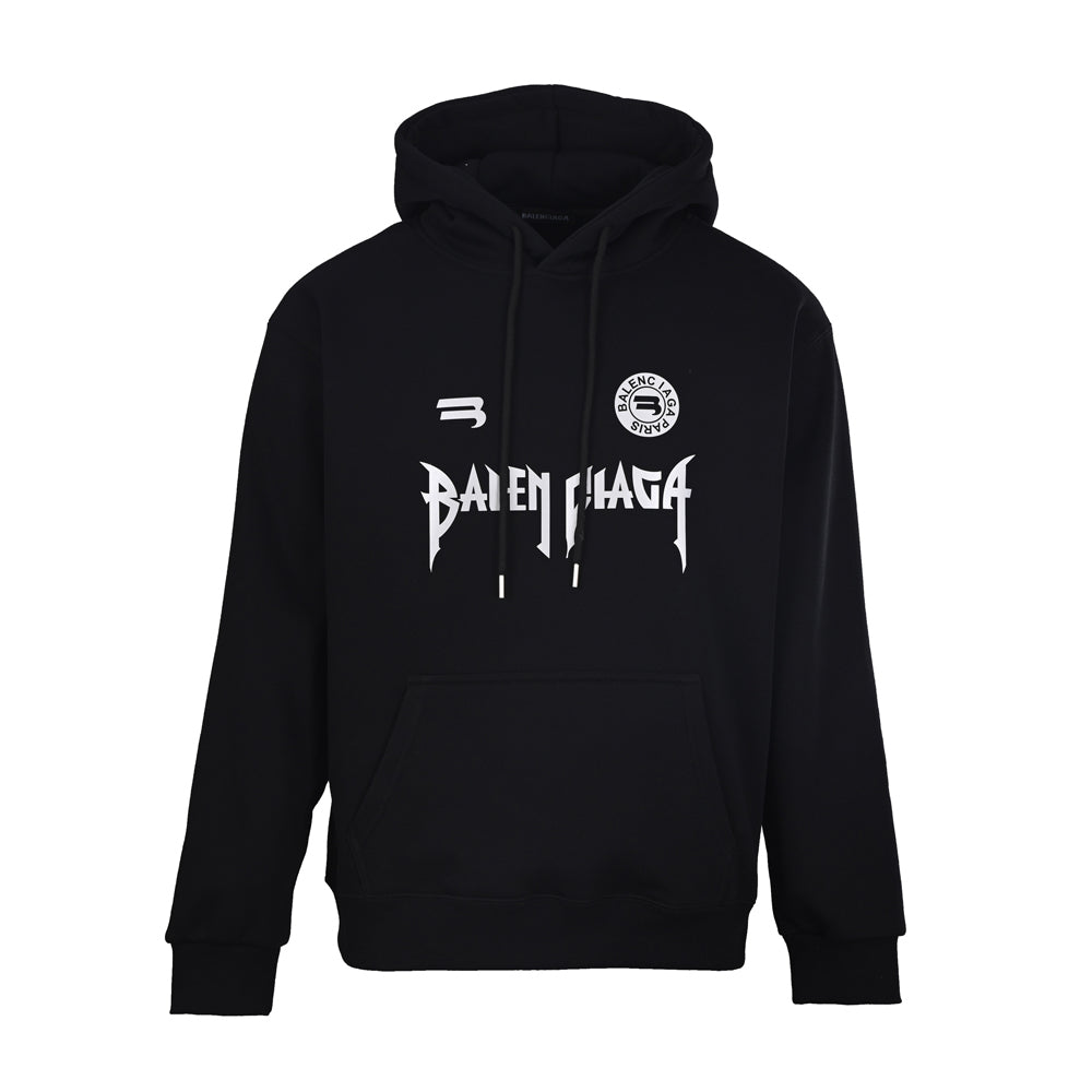 Balenciaga Glow-in-The-Bark Logo Hoodie