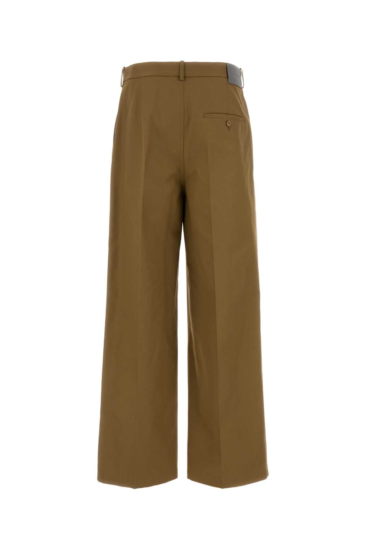 Balenciaga Men Camel Twill Chino Pant