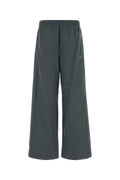 Balenciaga Men Dark Grey Cotton And Nylon Joggers