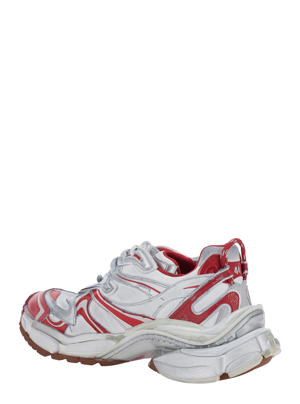 Balenciaga Men 'Runner 2' Multicolor Sneaker With Embossed Logo In Mesh And Nylon Man