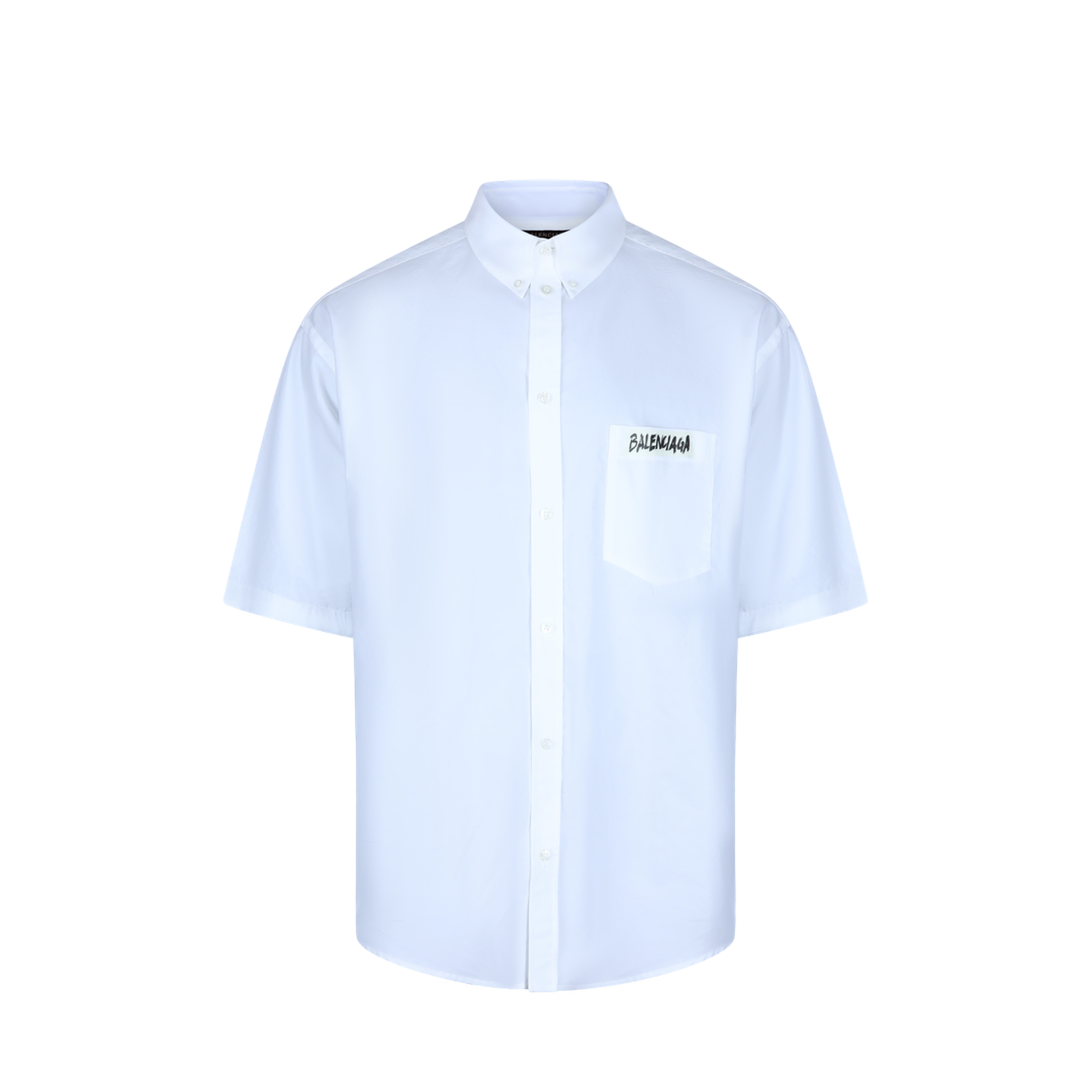 White Poplin Oversize Shirt