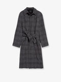 Balenciaga One Layer Raglan Wool women Coat Grey