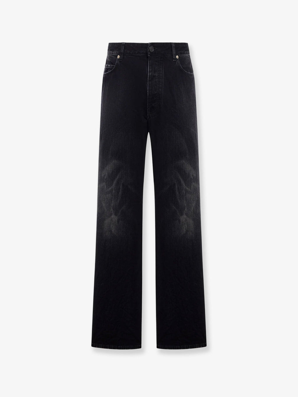 Balenciaga Men Black Denim Jeans