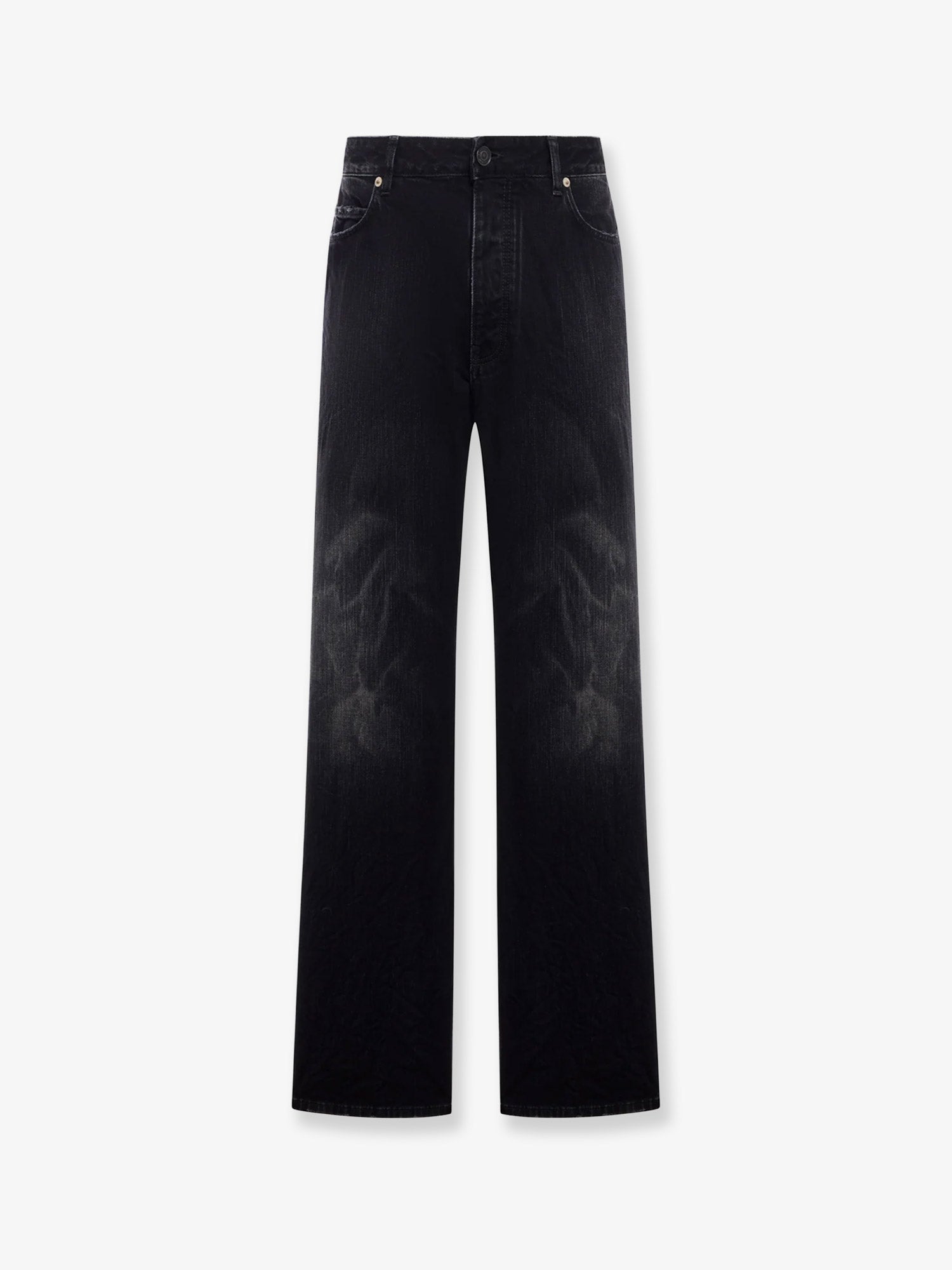 Balenciaga Men Black Denim Jeans