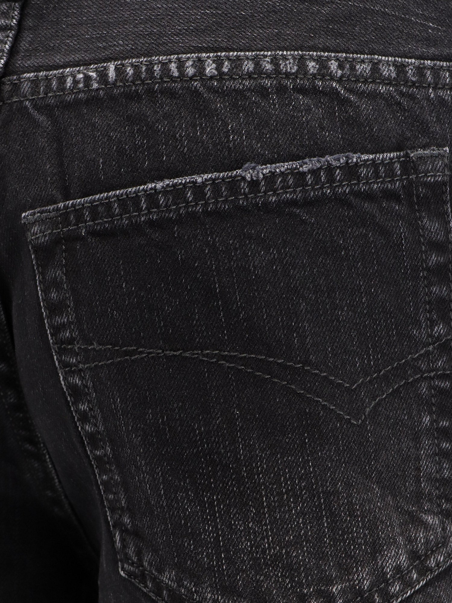 Balenciaga Women Wide Leg Black Denim Trousers