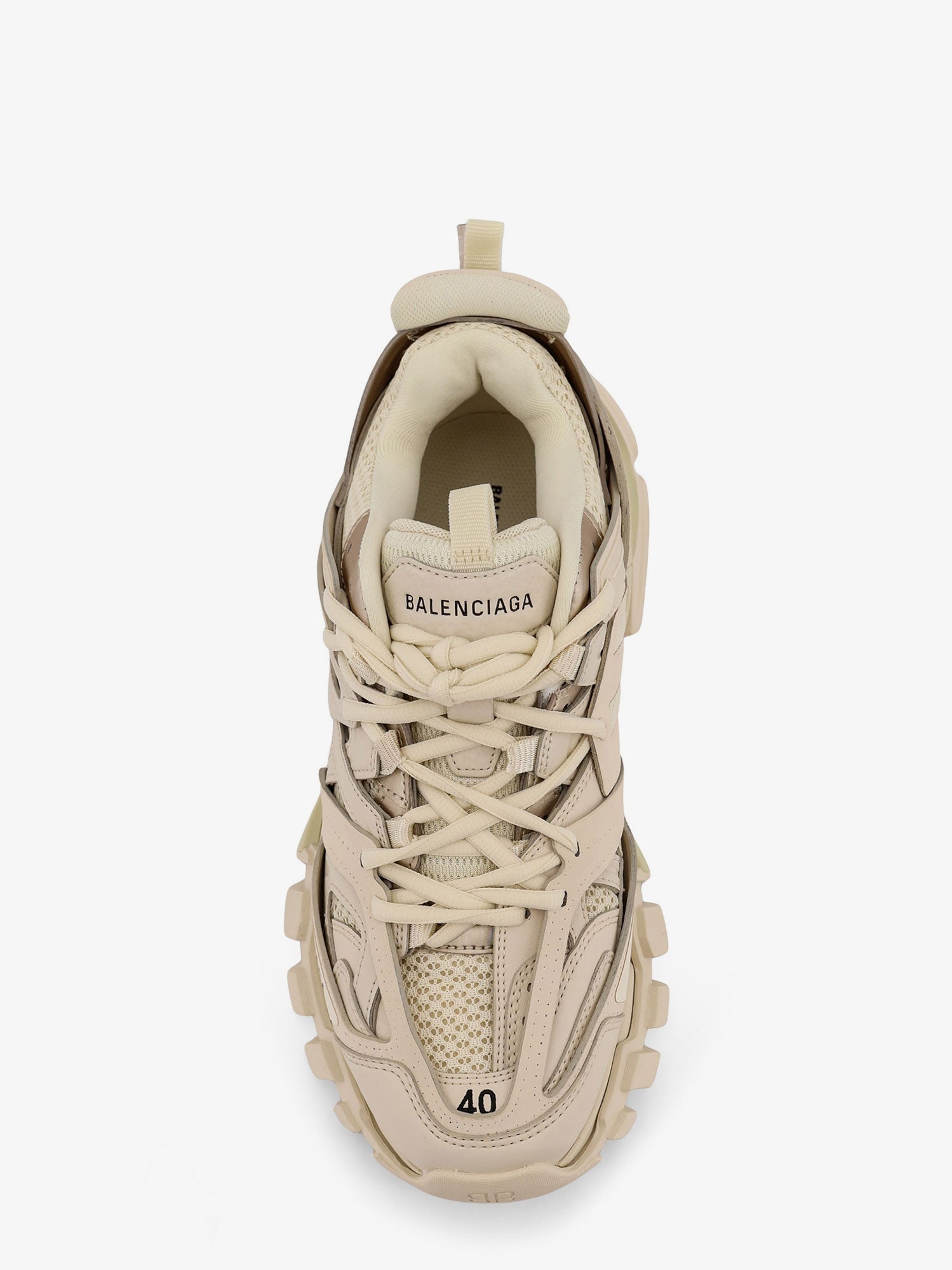 Balenciaga Men Mesh And Nylon Track Sneakers