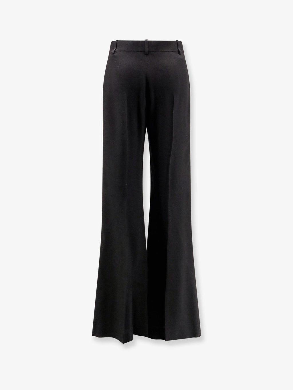 Balenciaga Women Viscose Trousers With Flared Bottom