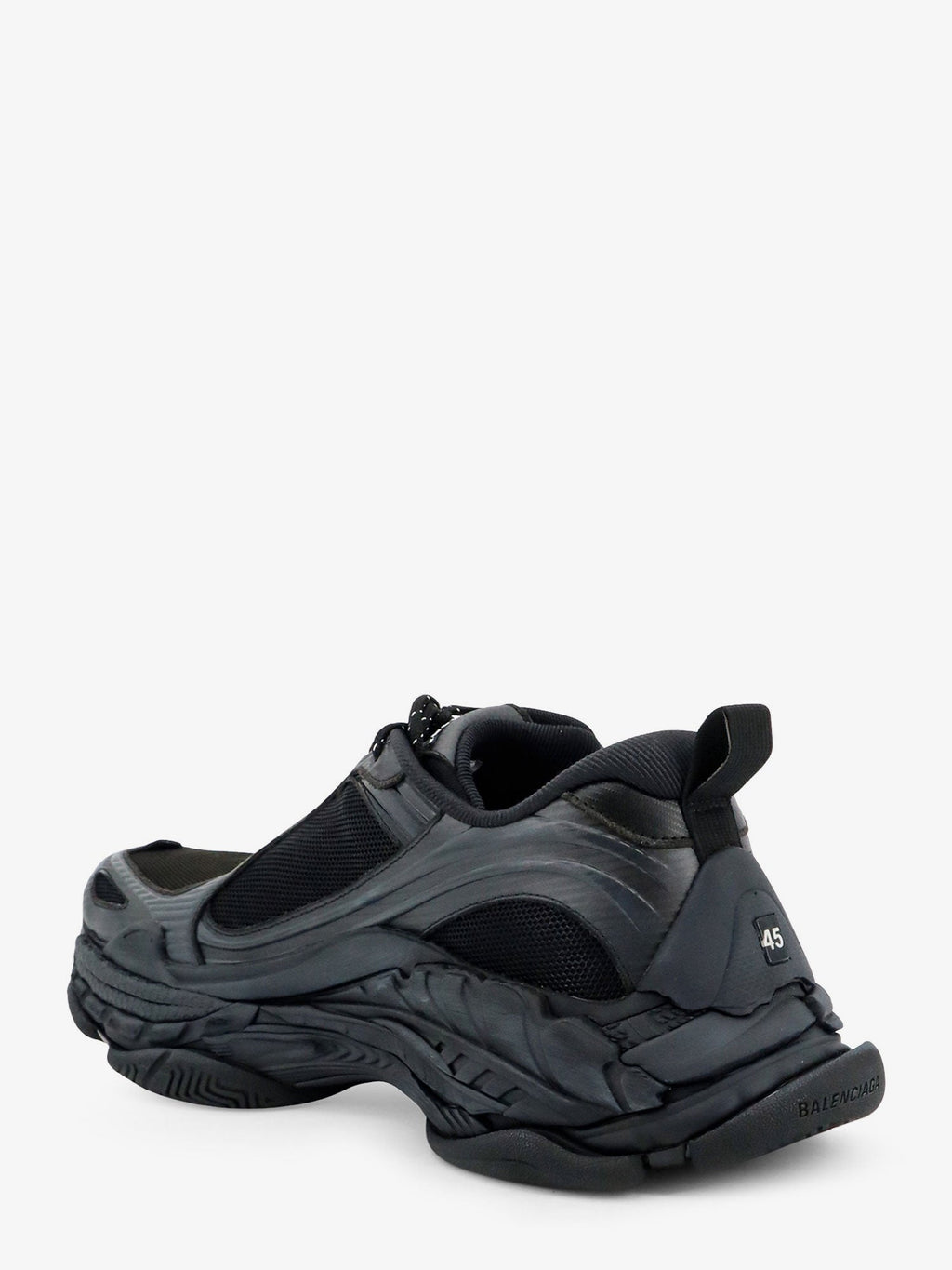 Balenciaga Men Triple S.2 Gradient Mesh Sneakers With Used-Effect Nylon Inserts