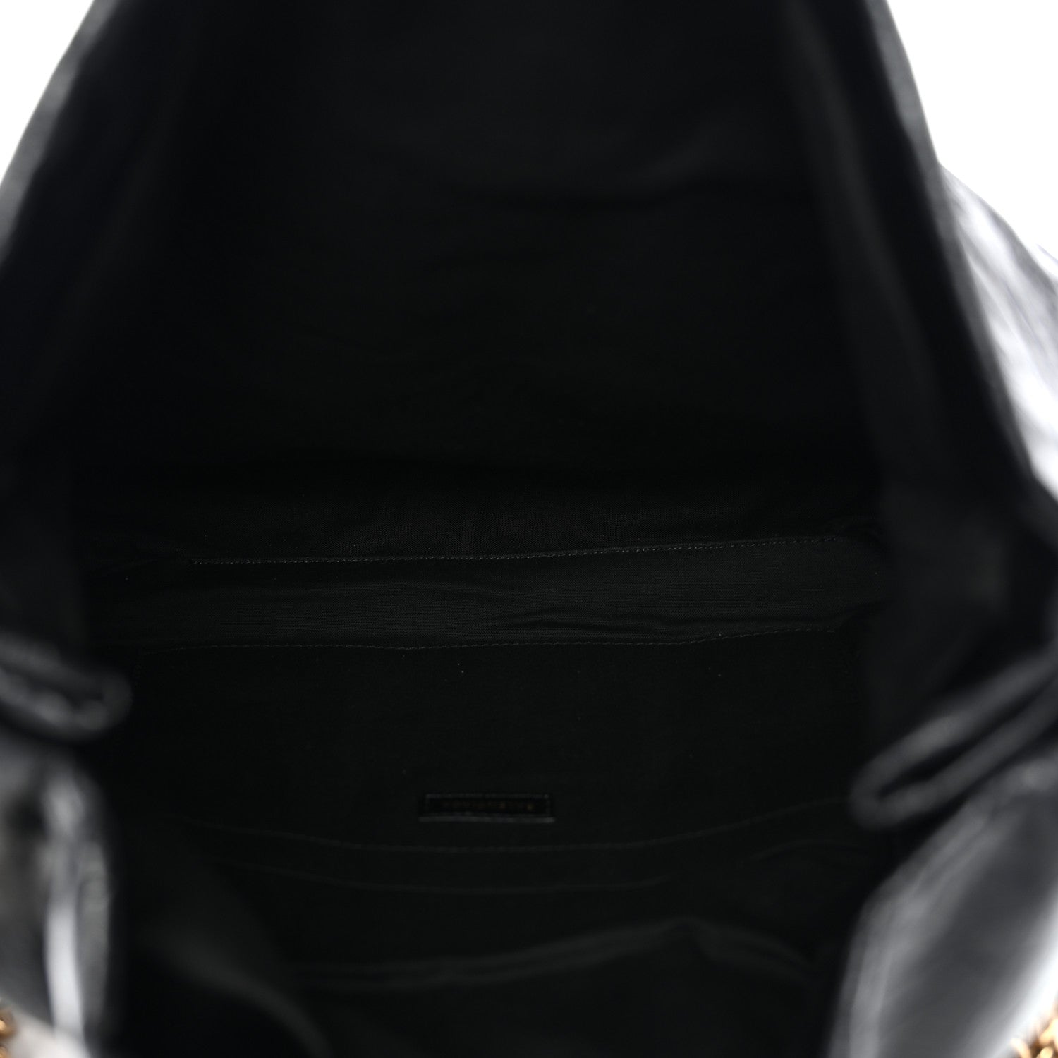 Arena Calfskin Medium Monaco Chain Shoulder Bag Black