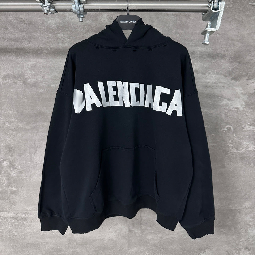 Balenciaga  Couples Loose Fit Hoodie