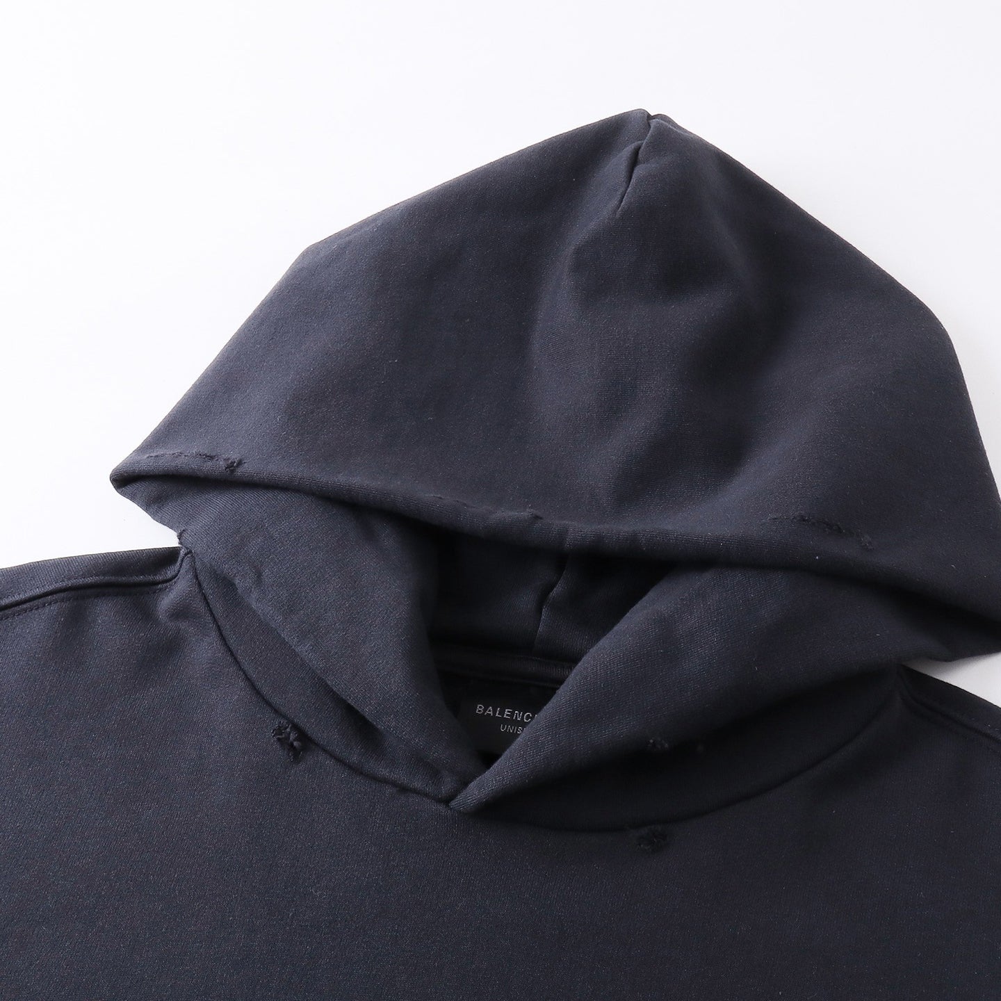 Balenciaga Men's Distressed Hoodie