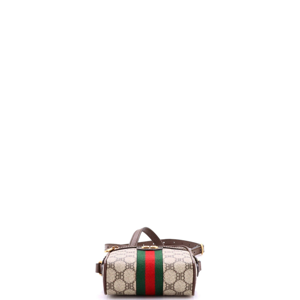 x Gucci The Hacker Project Zip Messenger Bag BB Coated Canvas Mini