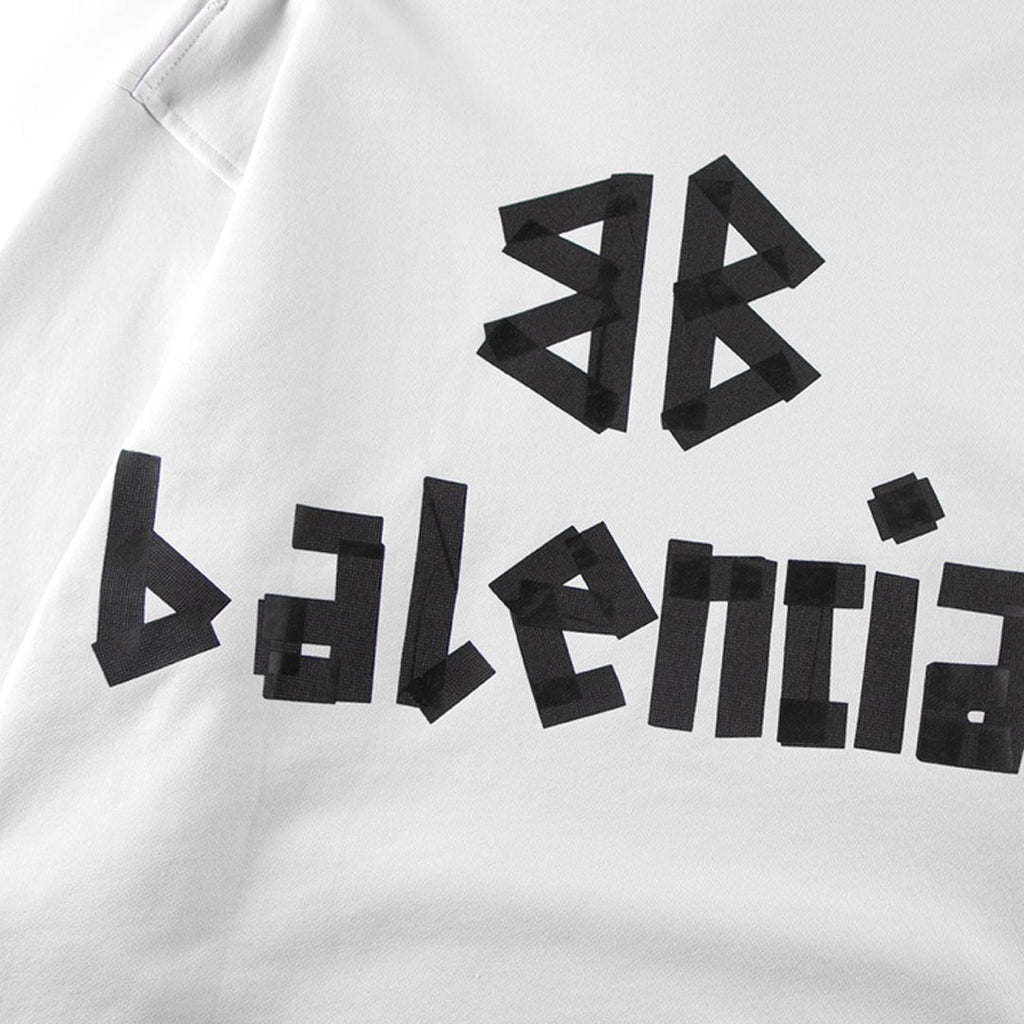 Balenciaga  Print LOGO Hoodie