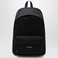 Balenciaga - Black Explorer backpack with logo patch