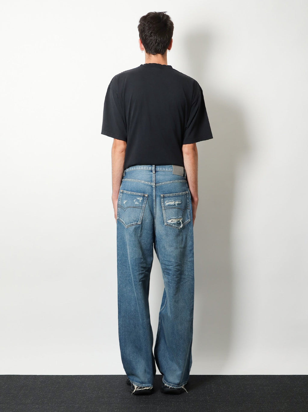 Balenciaga Men Baggy Fit Jeans