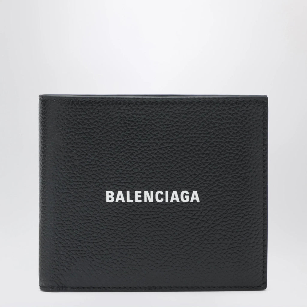 Balenciaga - Black horizontal wallet with logo