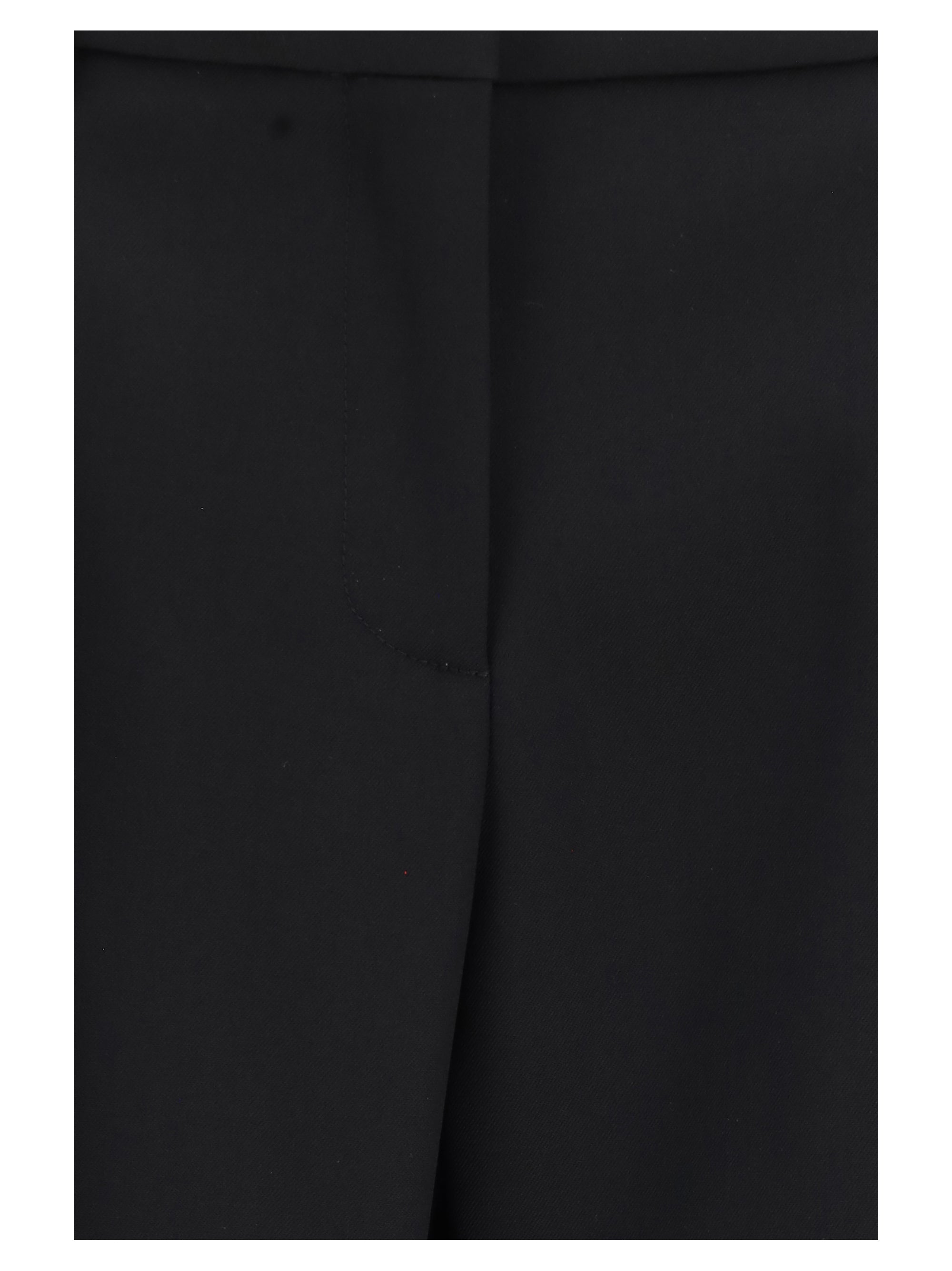 Balenciaga Women Slim-Fit Tailored Pants In Stretch Wool Twill