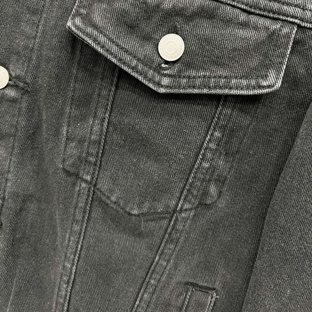 Balenciaga 2025SS BB logo Denim Jacket