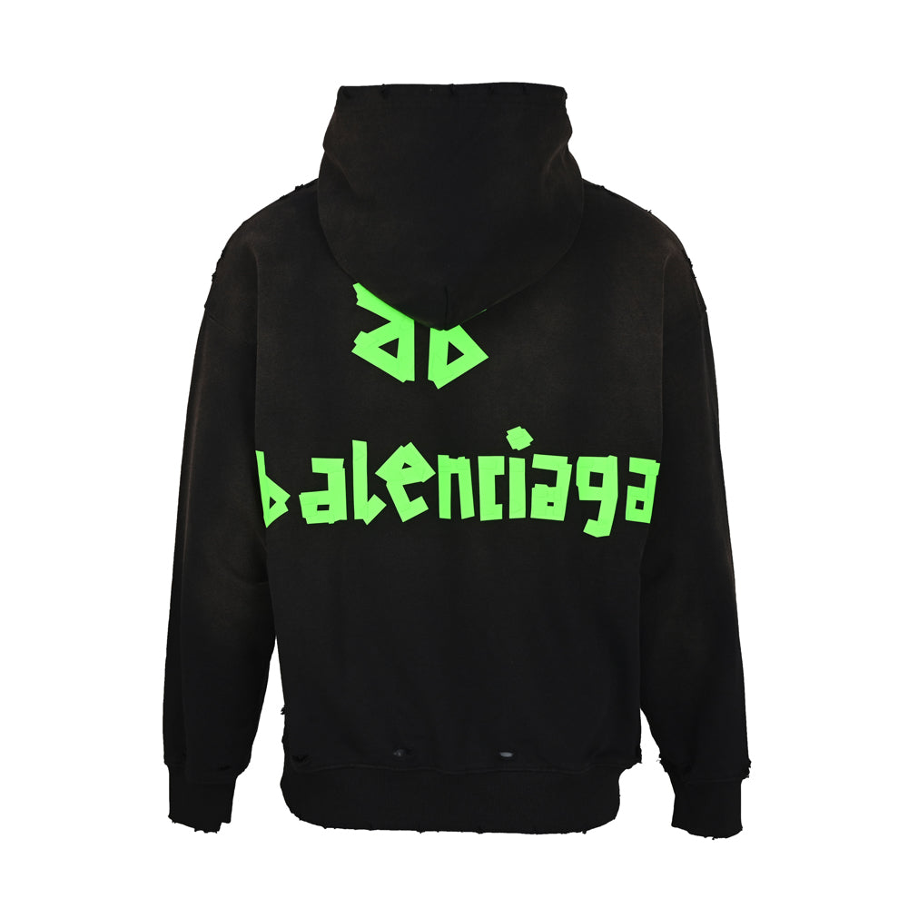 Balenciaga Printed Couple Hoodies
