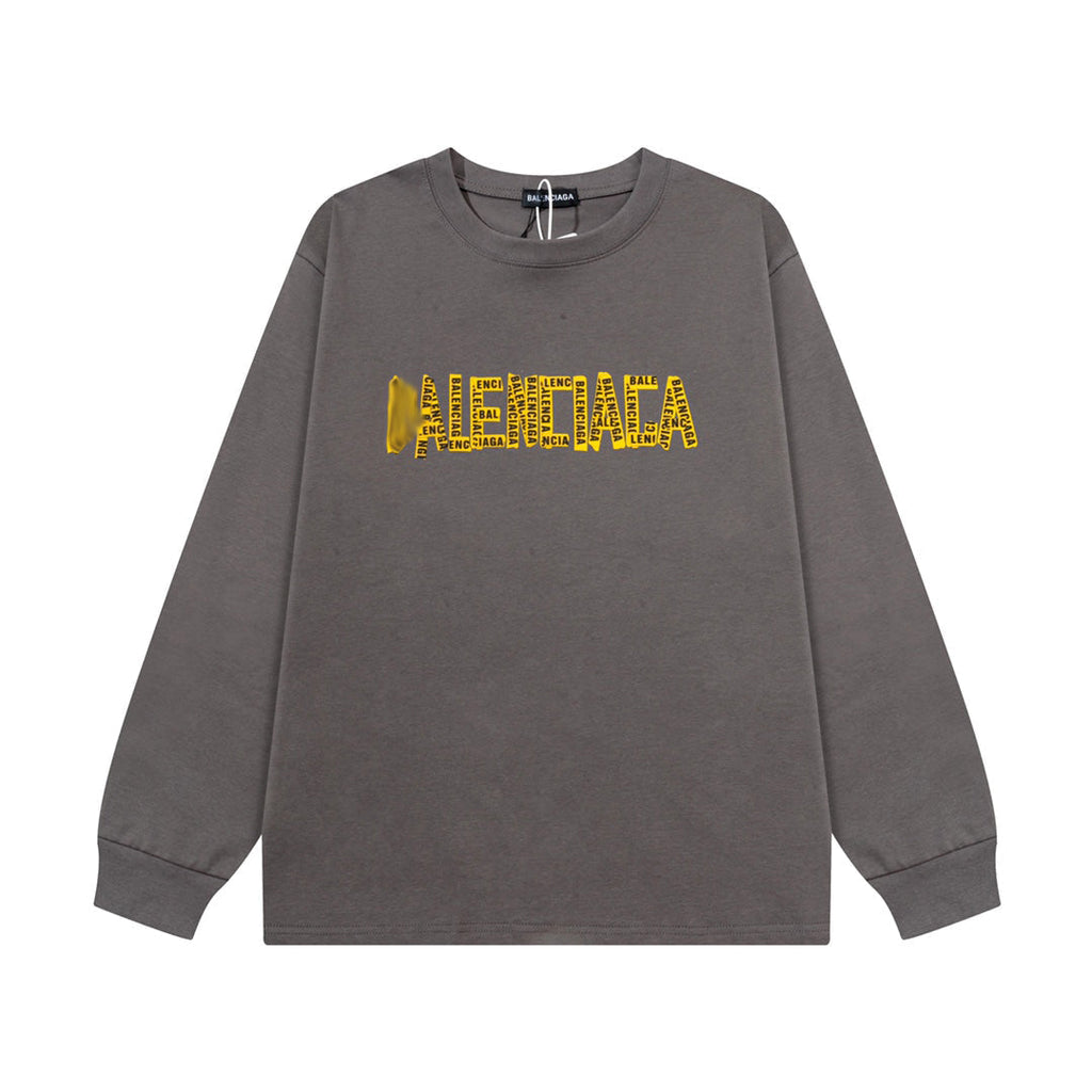 Balenciaga  Couples Print Sweatshirt
