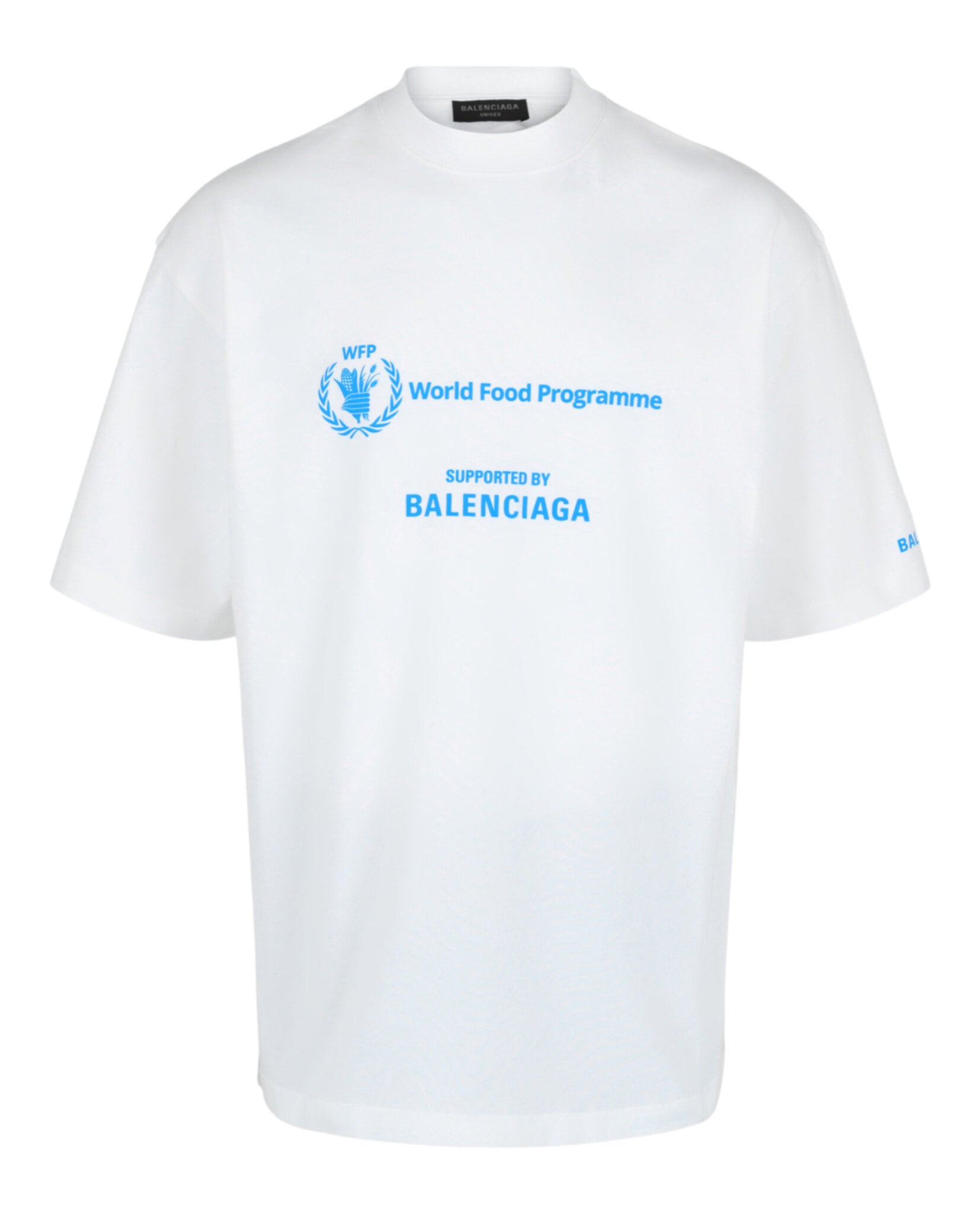 Balenciaga Unisex-Adult World Food Programme Graphic T-Shirt