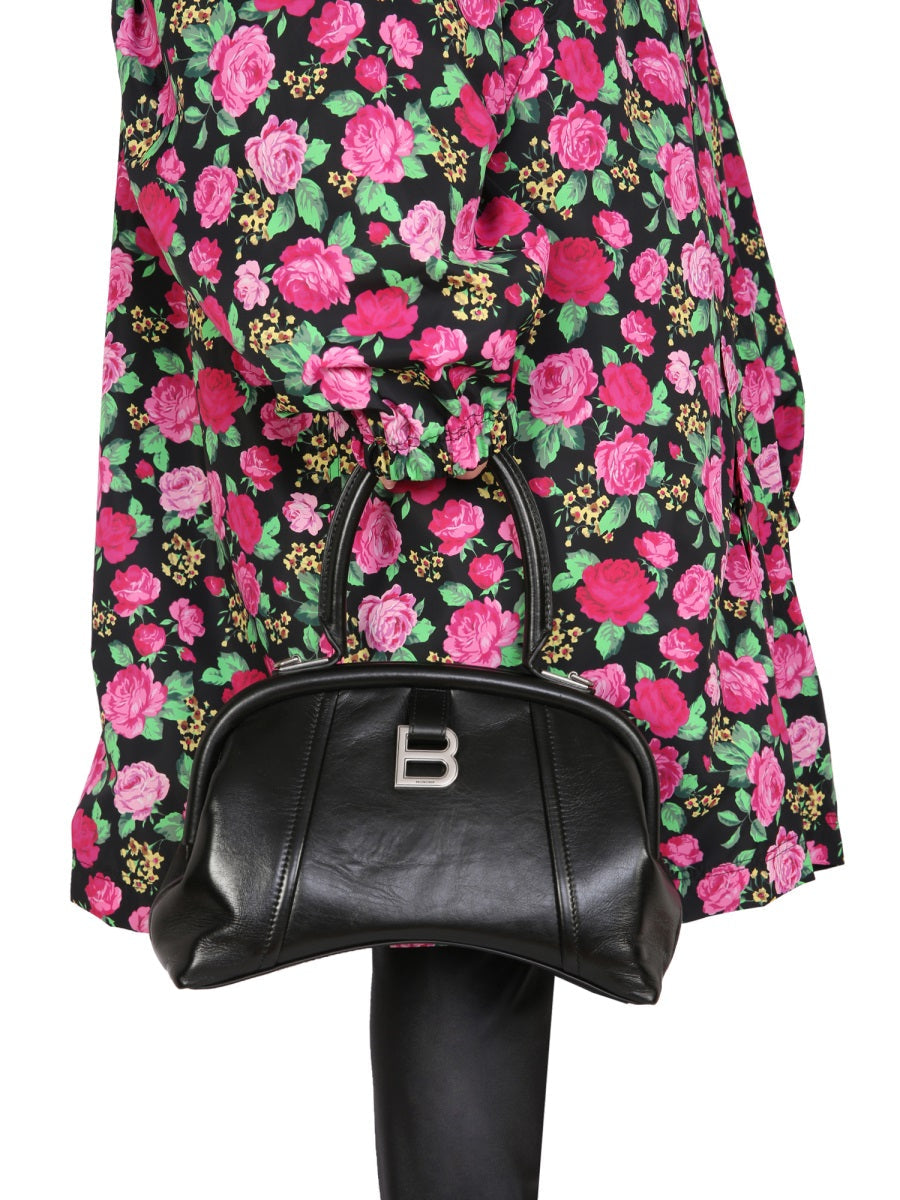 Balenciaga Women Coat With Floral Pattern