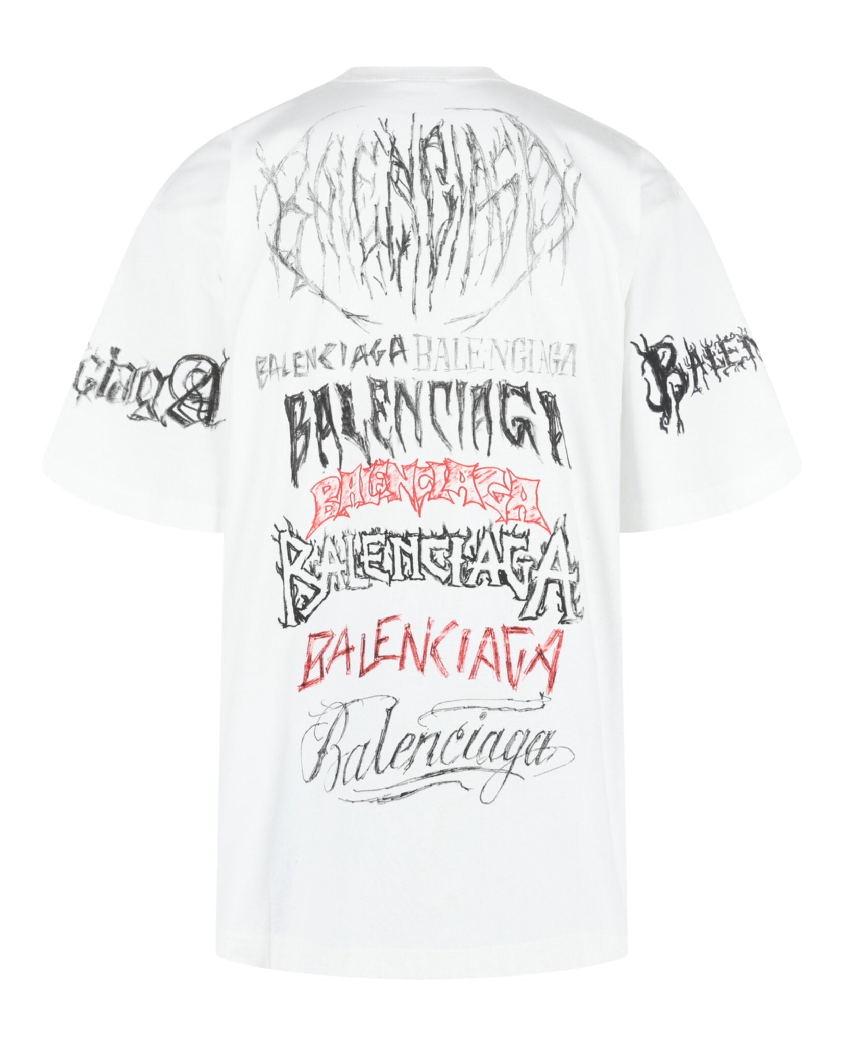 Balenciaga Mens DIY Metal T-Shirt