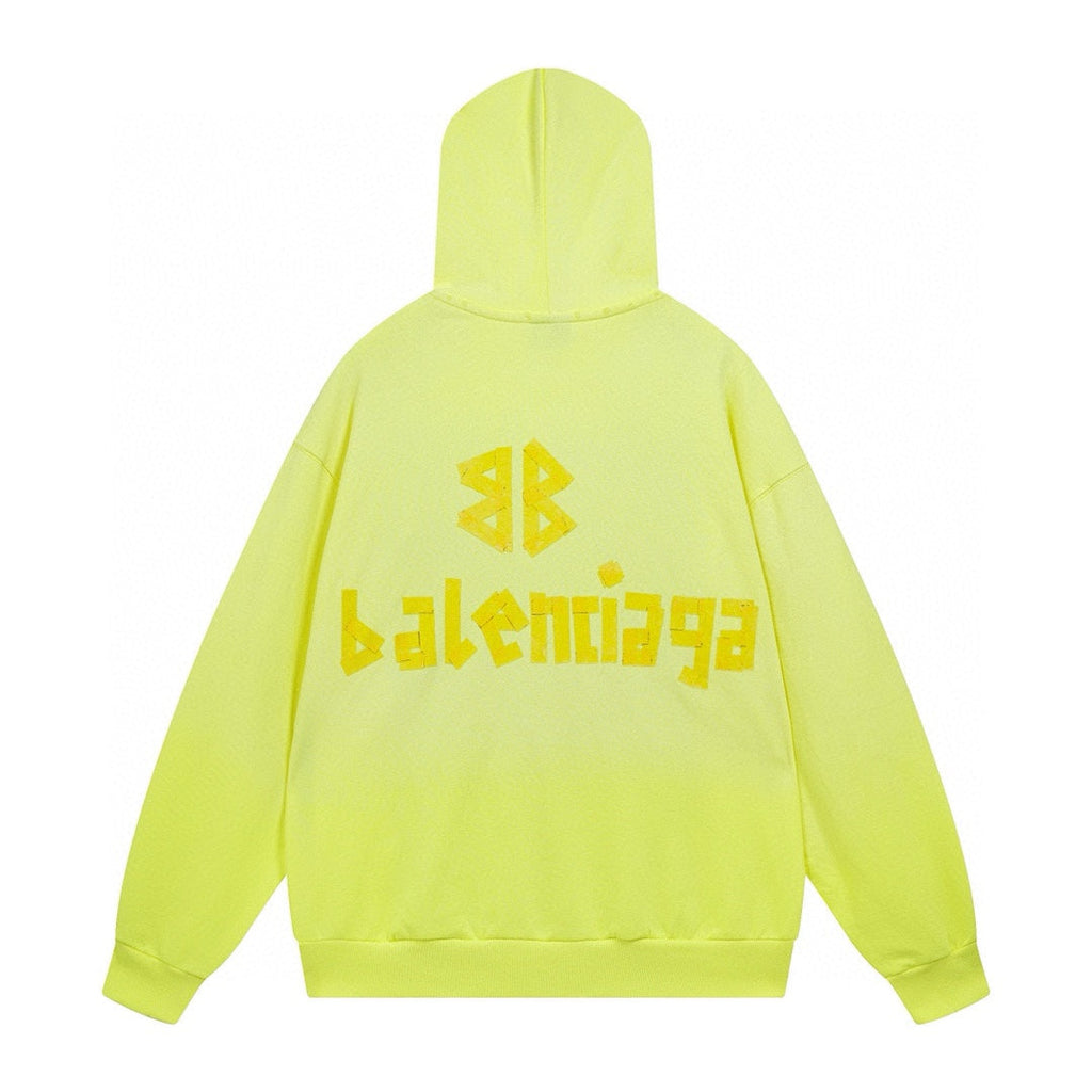 Balenciaga Print LOGO Hoodie