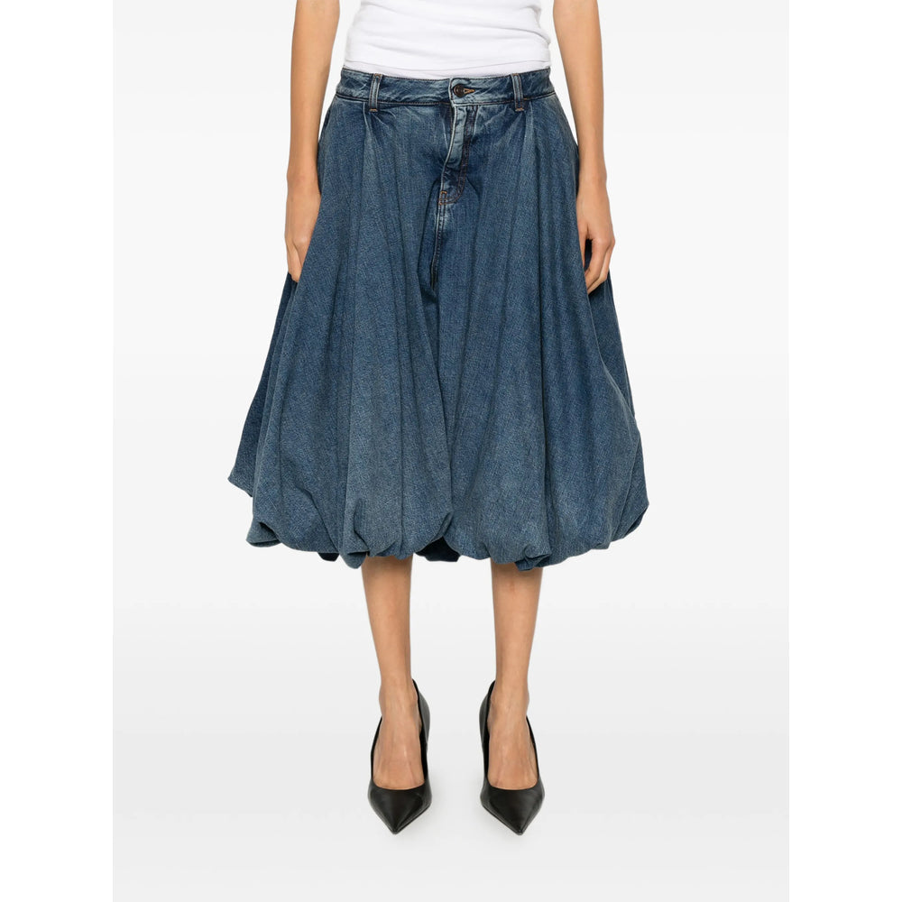Balenciaga Blue Shorts - Knee-Length Shorts Women