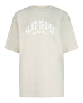 Balenciaga Womens Oversized Saint-Tropez T-Shirt