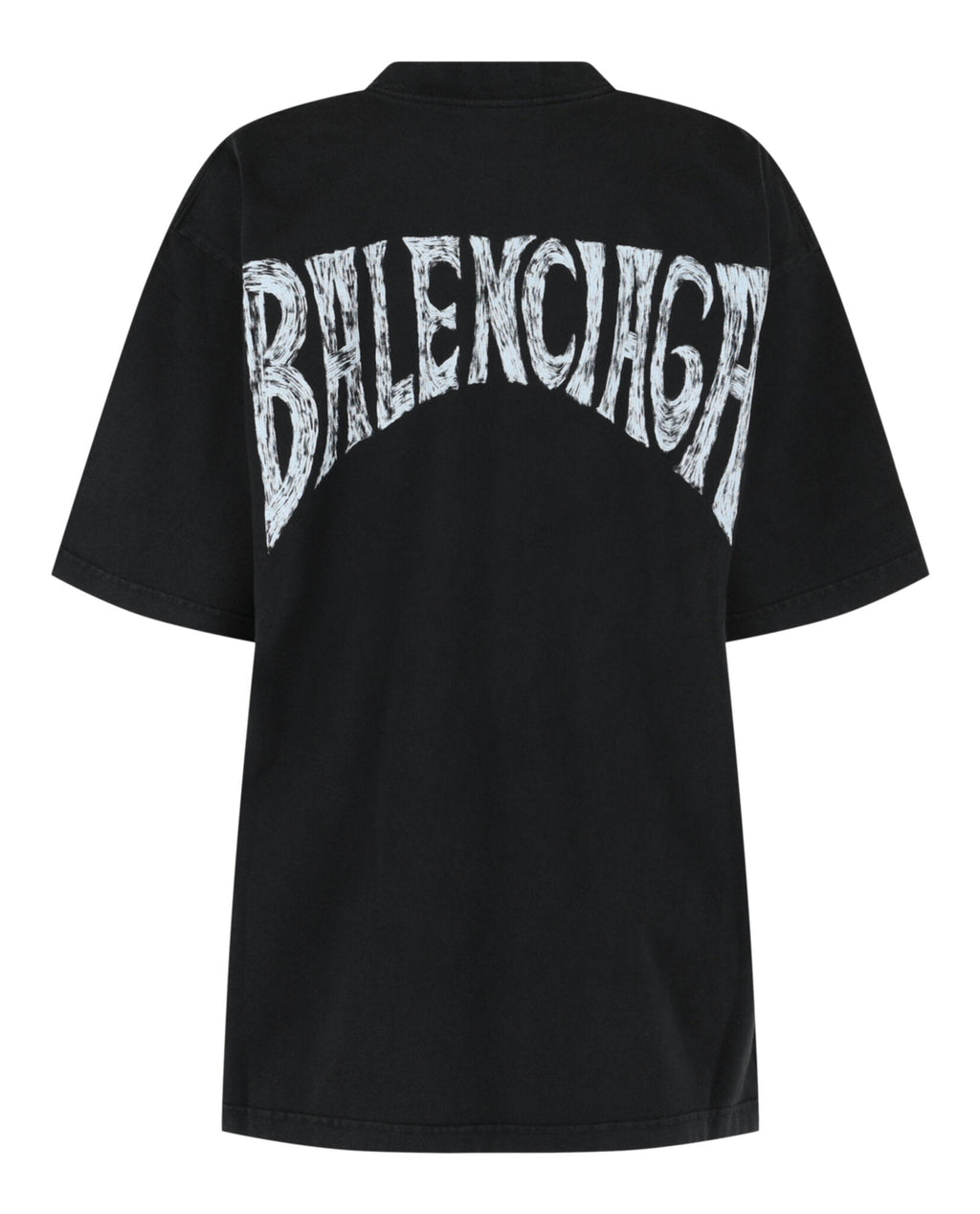 Balenciaga Womens Medium Fit Paris Tropical T-Shirt