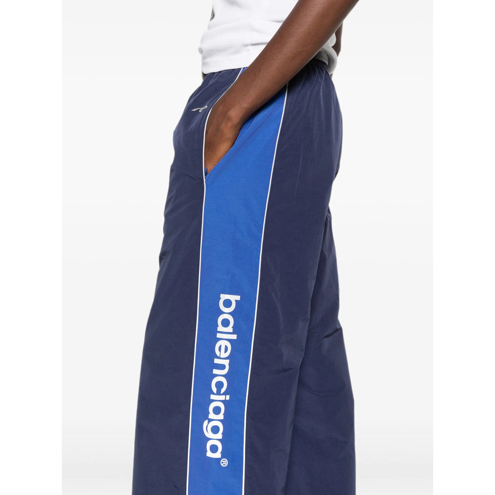 Balenciaga Blue Trousers - Track Pants Women