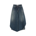 Balenciaga Blue Denim - Wide-Leg Jeans Women