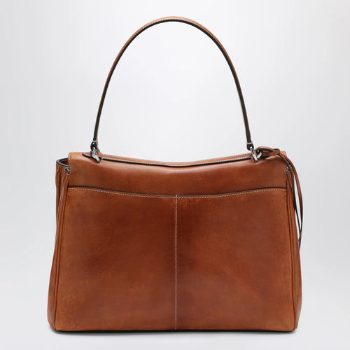 Balenciaga - Rodeo Medium bag in vegetable-tanned lambskin tan