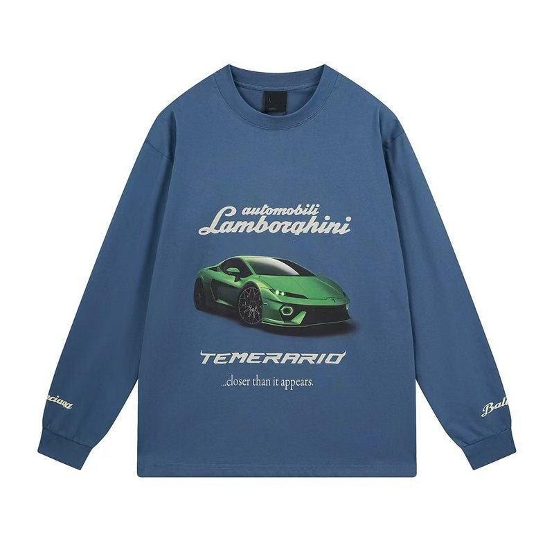 Balenciaga Crew Neck Letter Sweatshirt