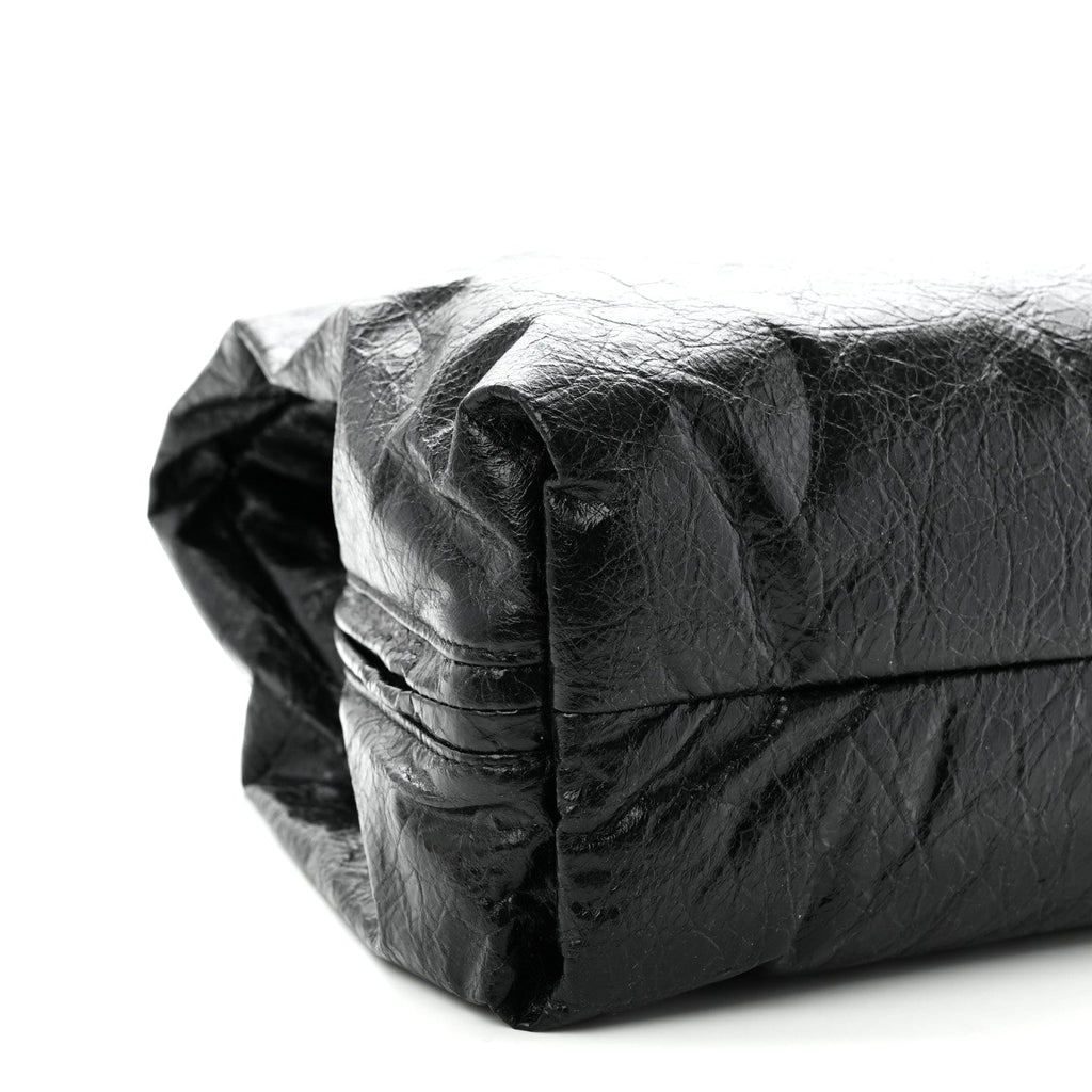 Agneau Arena Small Puffer Bag Black