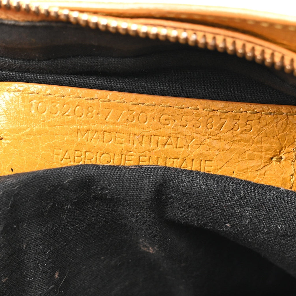 Agneau Classic Hardware First Jaune Moutarde
