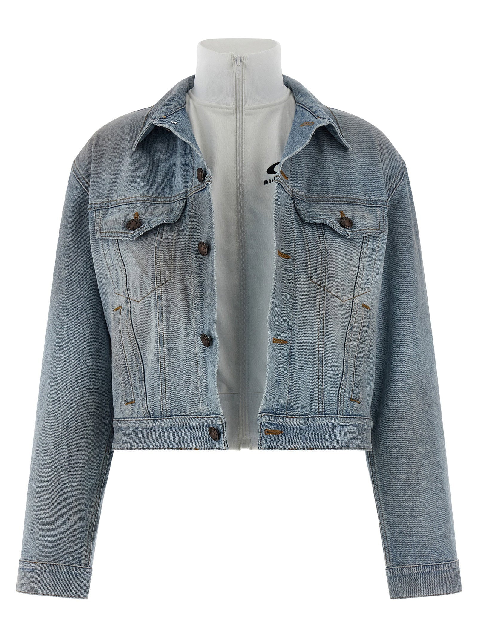 Balenciaga Women's Double Layer Jacket