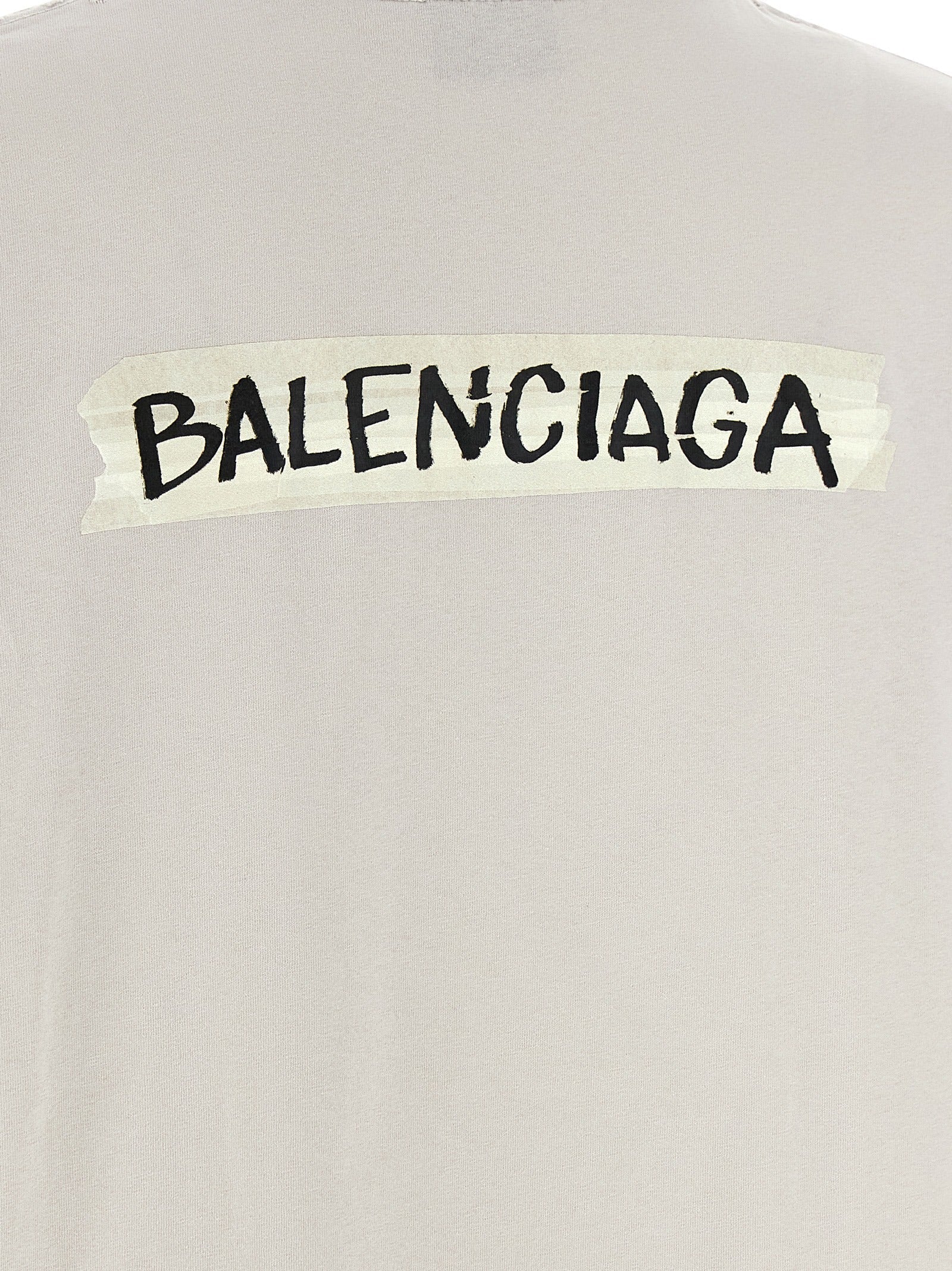Balenciaga Women 'Masking Tape' T-Shirt