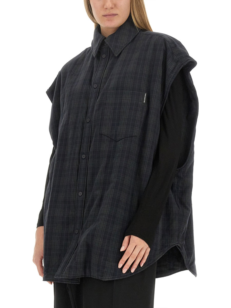 Balenciaga Women Detachable Shirt