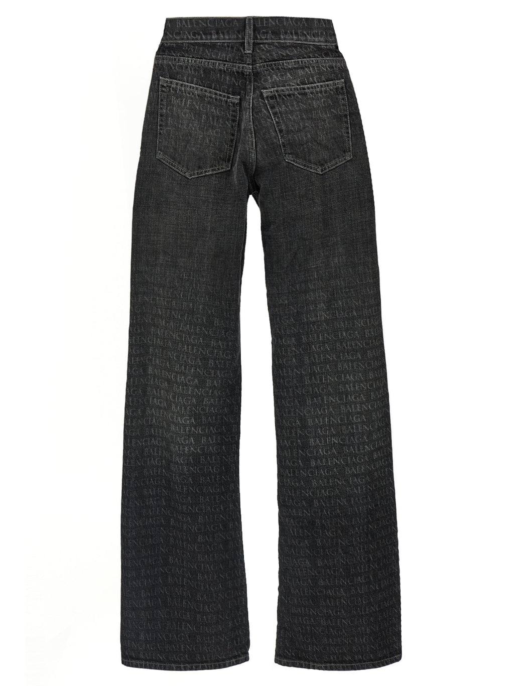 Balenciaga Women Wide Leg Jeans