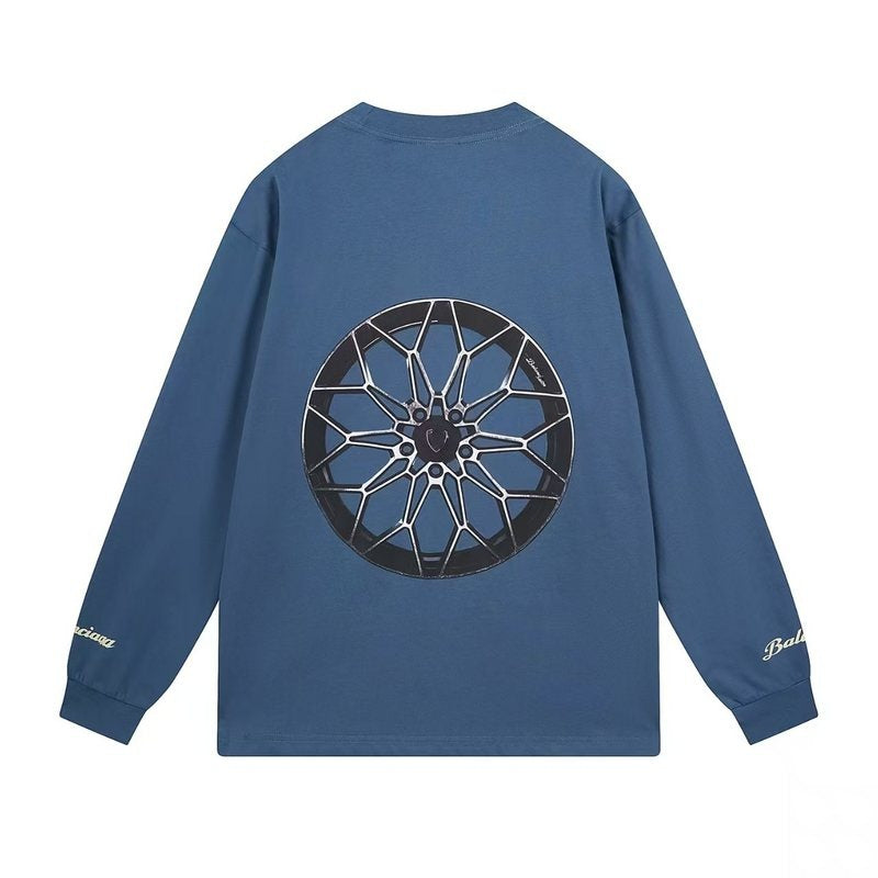 Balenciaga Crew Neck Letter Sweatshirt